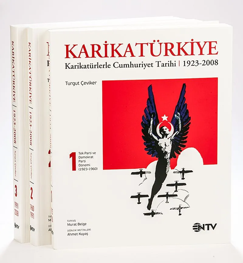 Karikatürkiye Karikatürlerle Cumhuriyet Tarihi 1923-2008 (3 Cilt)