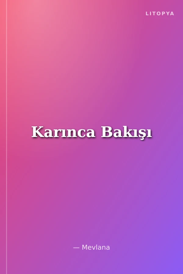 Karınca Bakışı