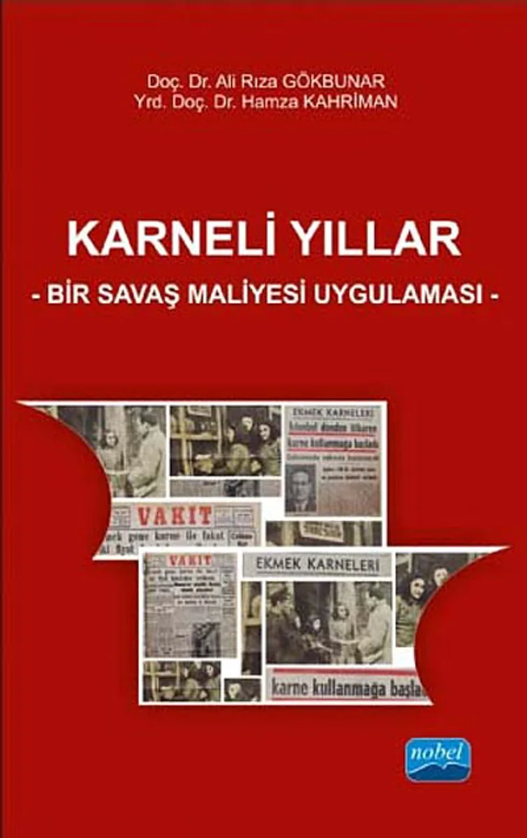 Karneli Yıllar Bir Savaş Maliyesi Uygulaması