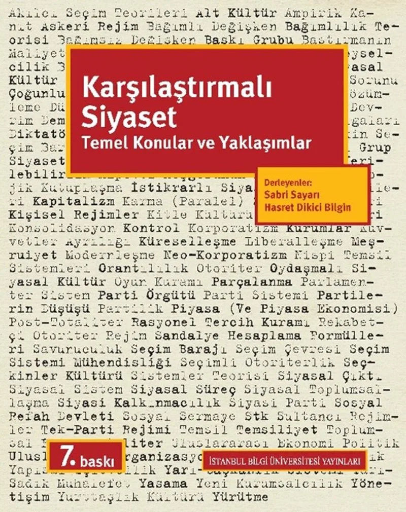 Karşılaştırmalı Siyaset Temel Konular ve Yaklaşımlar