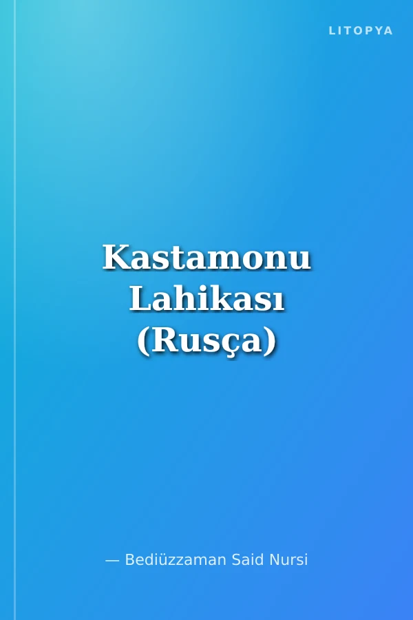Kastamonu Lahikası (Rusça)