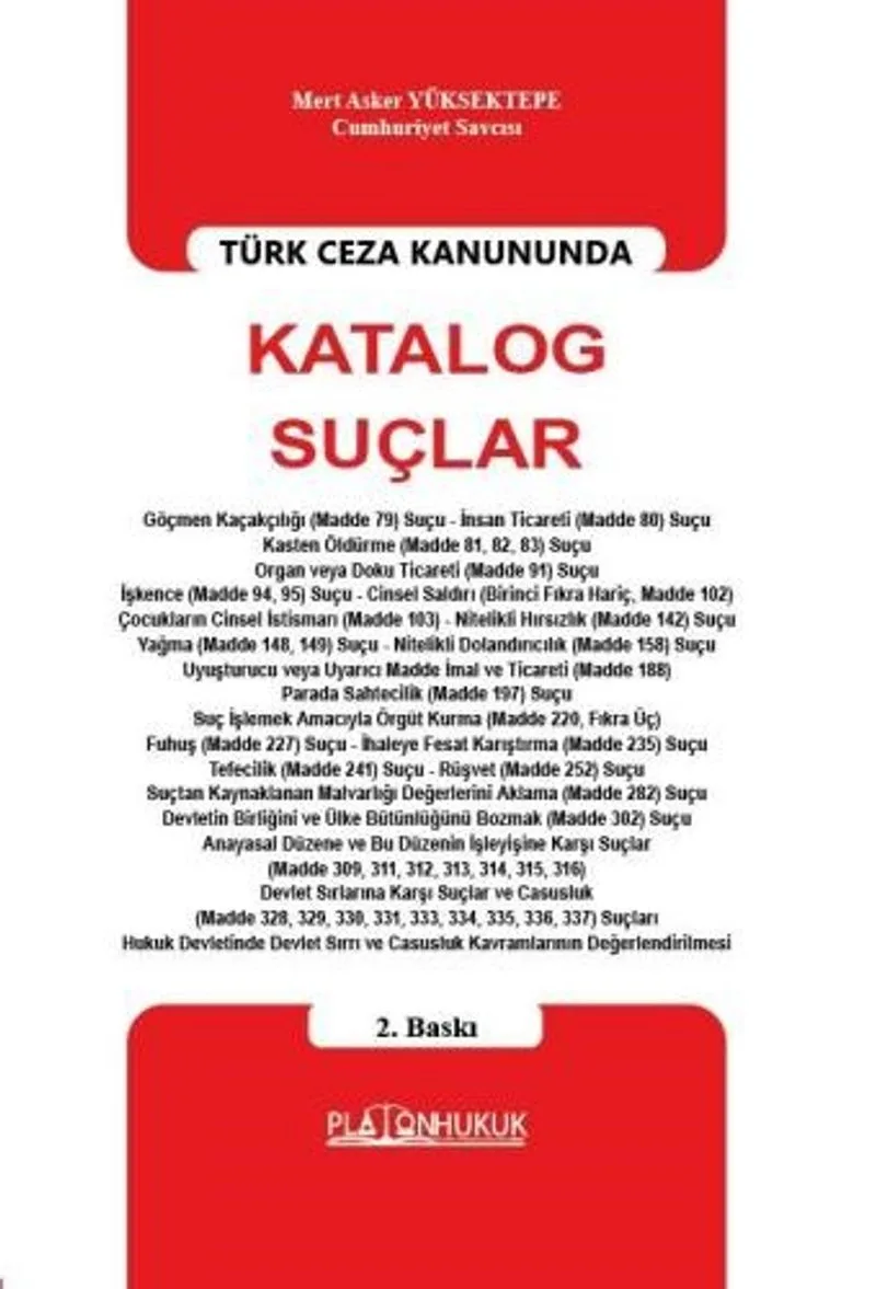 Katalog Suçlar