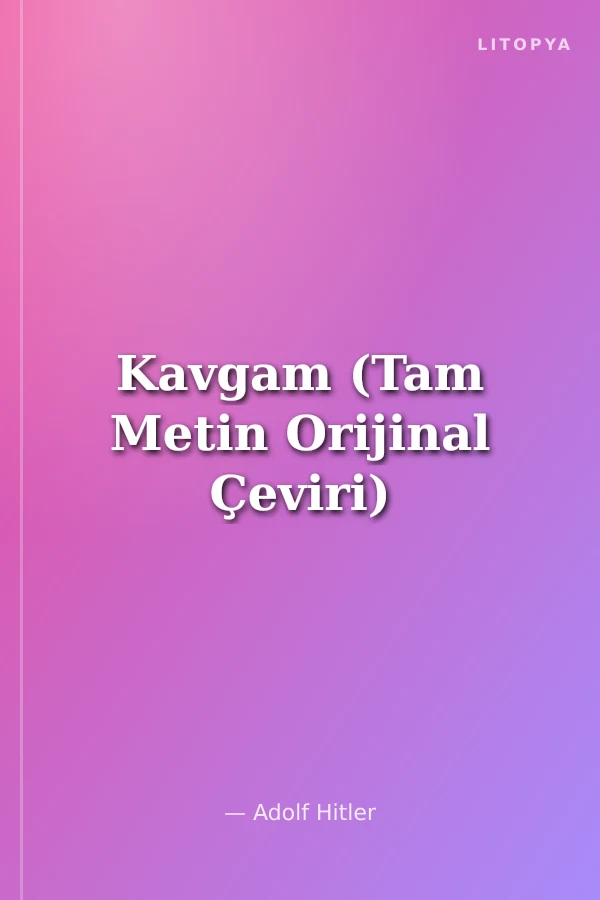 Kavgam (Tam Metin Orijinal Çeviri)