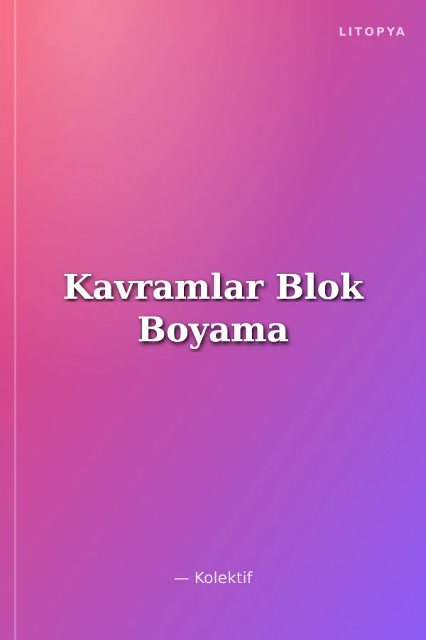 Kavramlar Blok Boyama