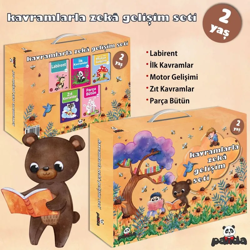 Kavramlarla Zeka Gelişim Seti (2 Yaş)