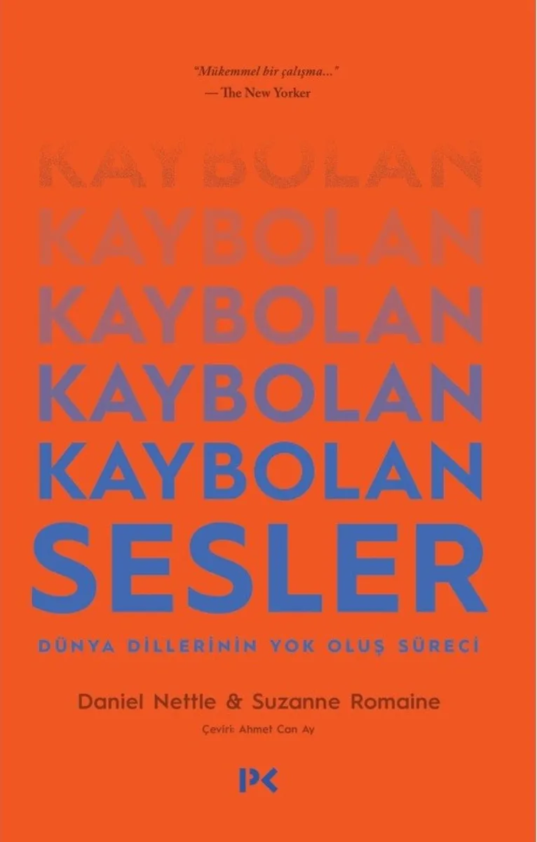 Kaybolan Sesler Dünya Dillerinin Yok Oluş Süreci