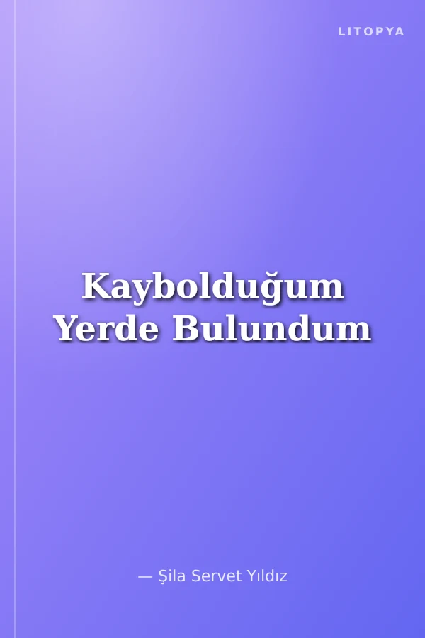 Kaybolduğum Yerde Bulundum