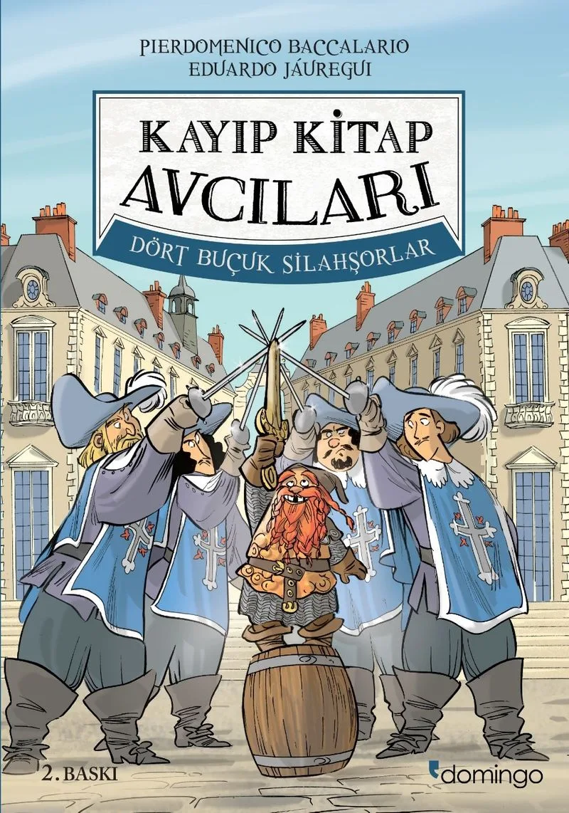 Kayıp Kitap Avcıları 2 Dört Buçuk Silahşörler (Karton Kapak)