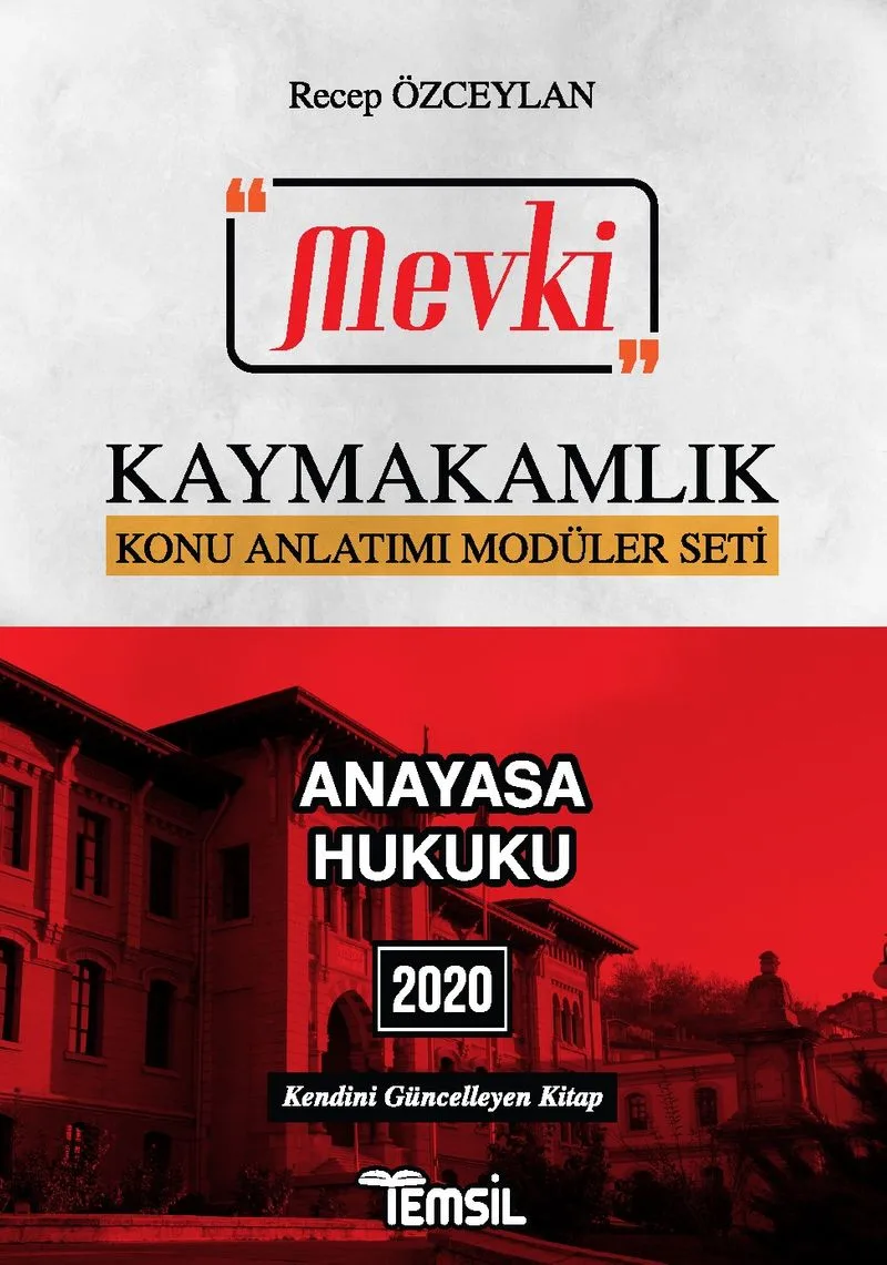 Kaymakamlık Konu Anlatımı Modüler Seti Mevki Anayasa Hukuku