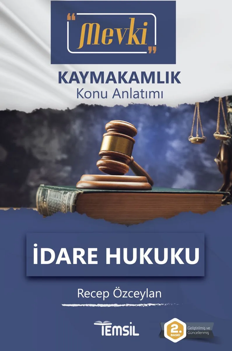 Kaymakamlık Konu Anlatımı Modüler Seti Mevki İdare Hukuku