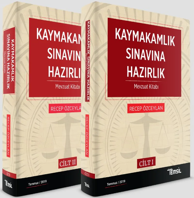 Kaymakamlkık Sınavına Hazırlık Mevzuat Kitabı (2 Cilt)