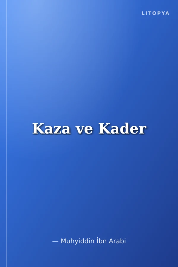 Kaza ve Kader
