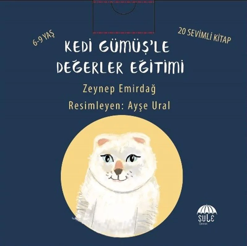 Kedi Gümüş'le Değerler Eğitimi Seti (20 kitap)