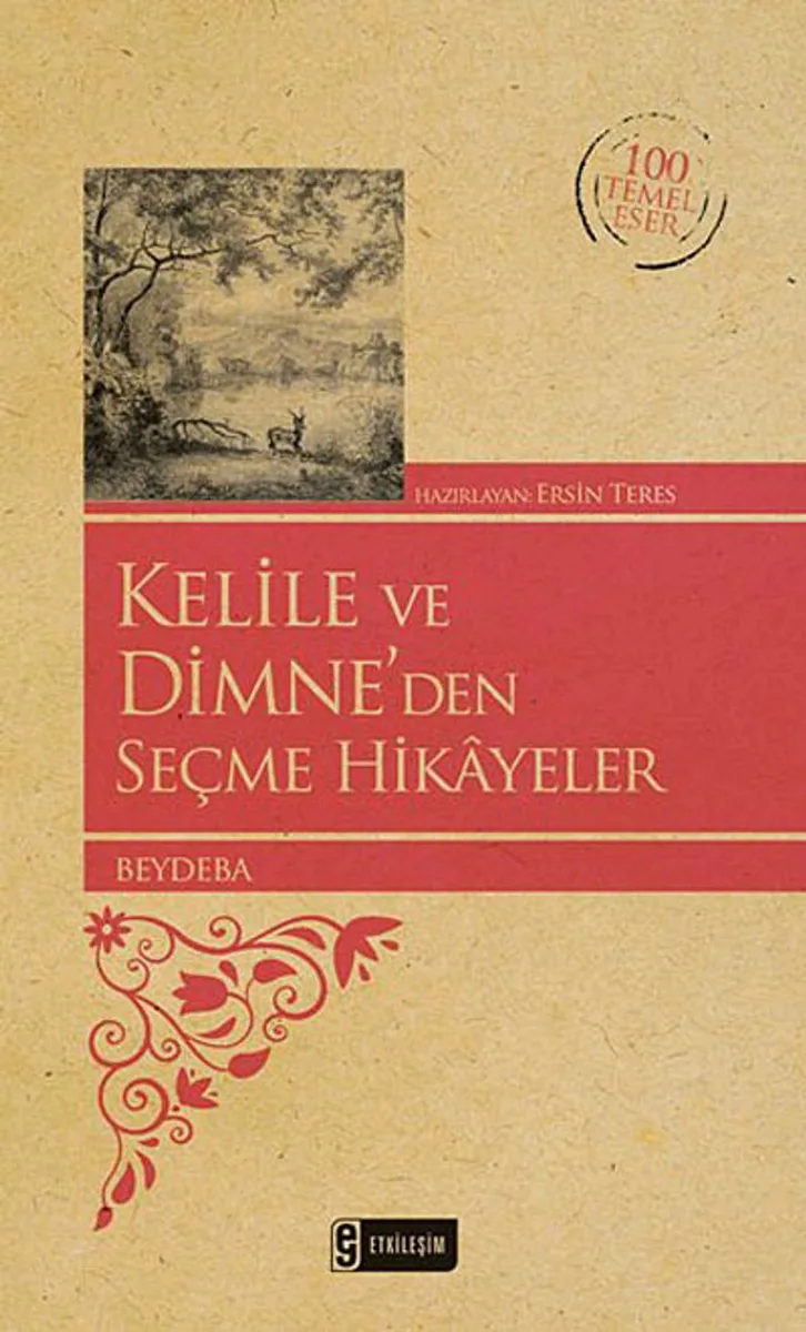 Kelile ve Dimne'den Seçme Hikayeler (Kenar Boyalı) / 100 Temel Eser
