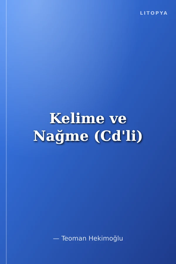 Kelime ve Nağme (Cd'li)