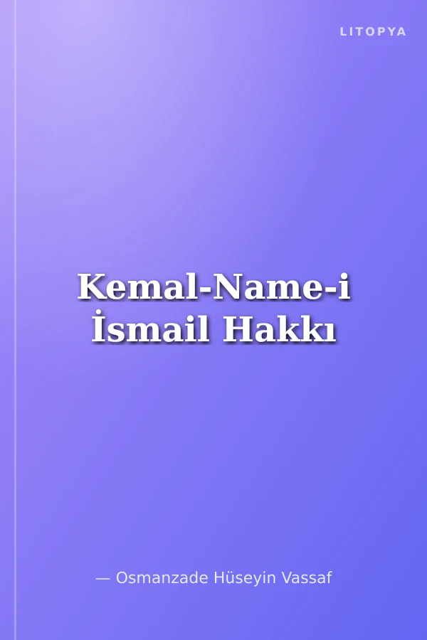 Kemal-Name-i İsmail Hakkı