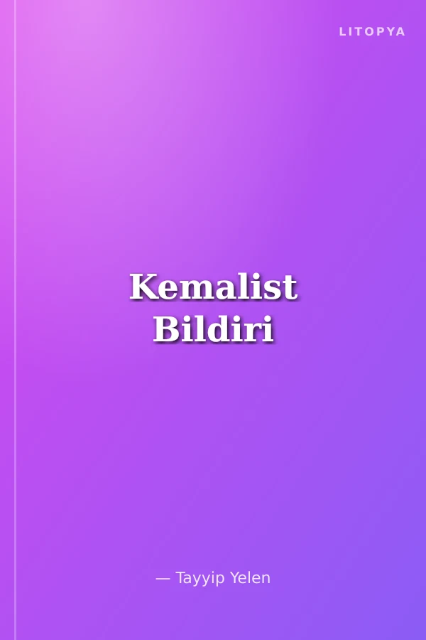 Kemalist Bildiri