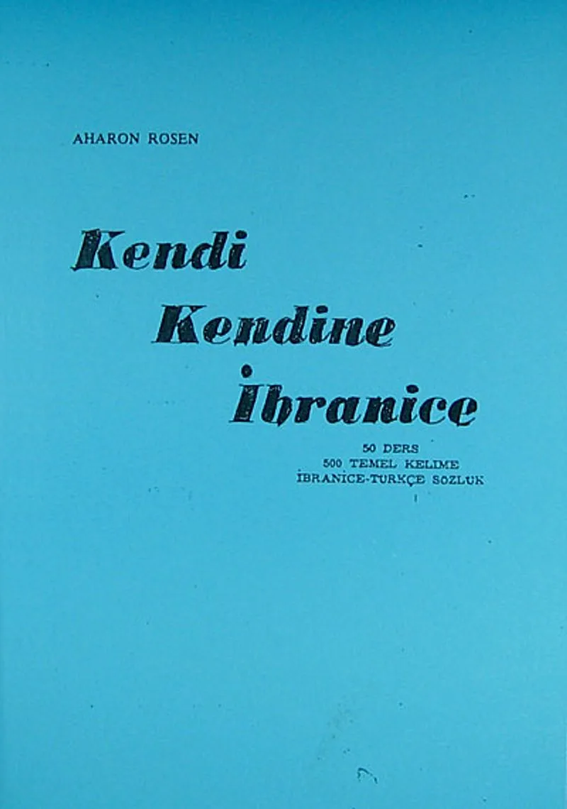 Kendi Kendine İbranice