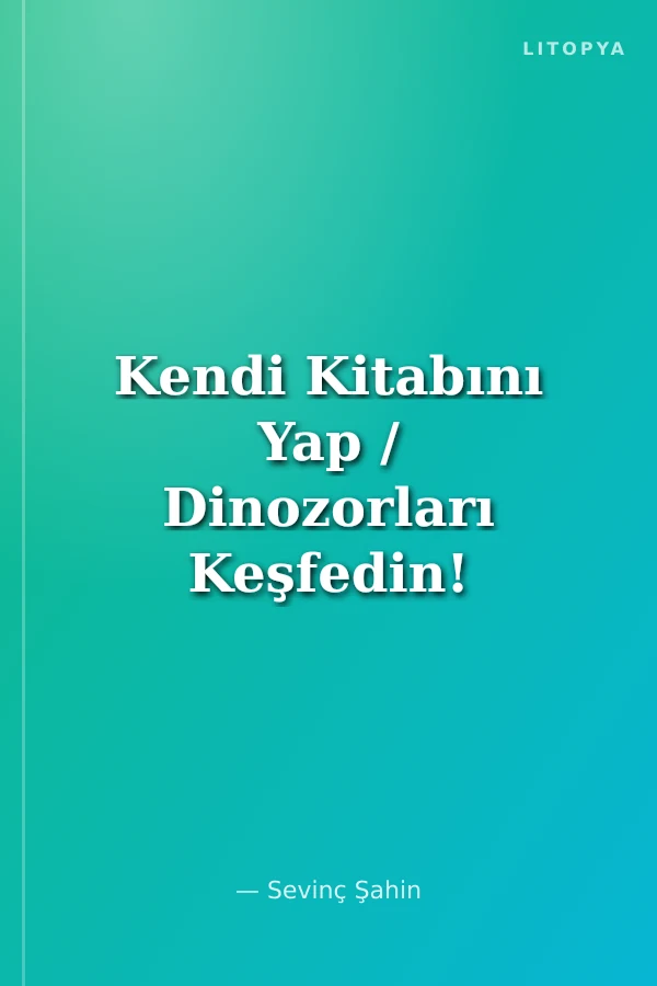 Kendi Kitabını Yap / Dinozorları Keşfedin!