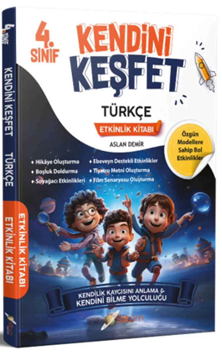 Kendini Keşfet 4. Sınıf Türkçe Etkinlik Kitabı