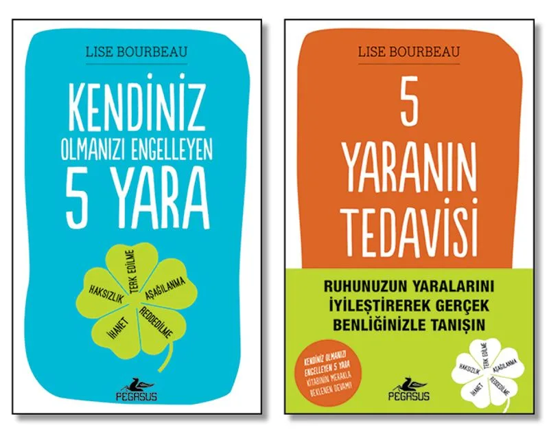 Kendiniz Olmanızı Engelleyen 5 Yara Ve 5 Yaranın Tedavisi (2 Kitap Set)