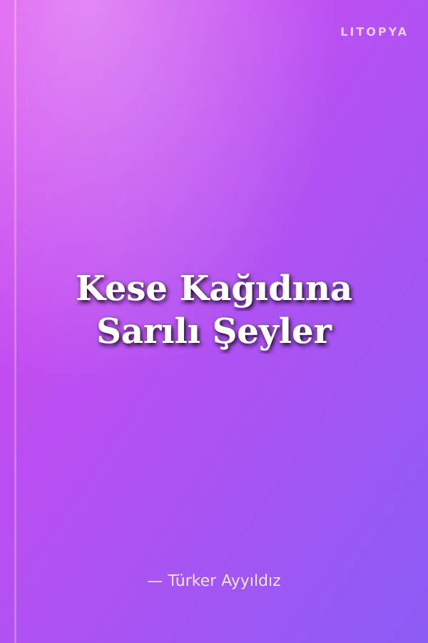 Kese Kağıdına Sarılı Şeyler