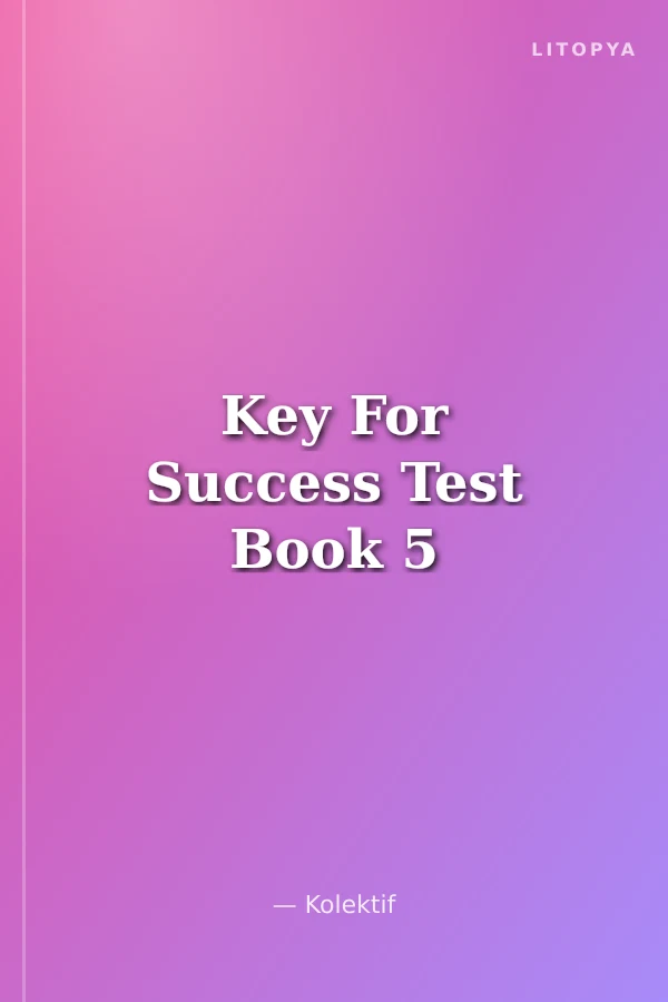 Key For Success Test Book 5