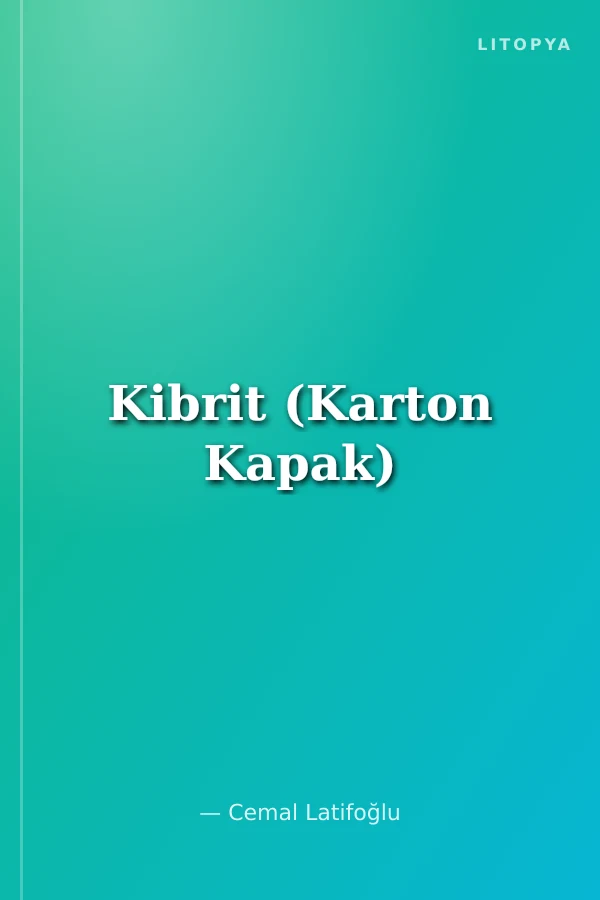 Kibrit (Karton Kapak)