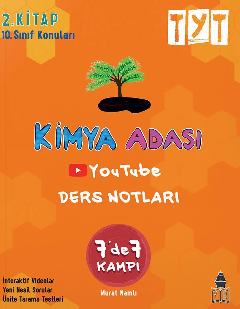 Kimya Adası TYT Kimya Youtube Ders Notları 2. Kitap