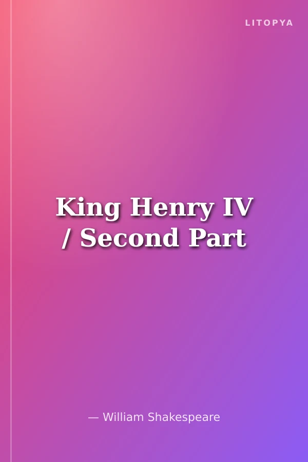 King Henry IV / Second Part