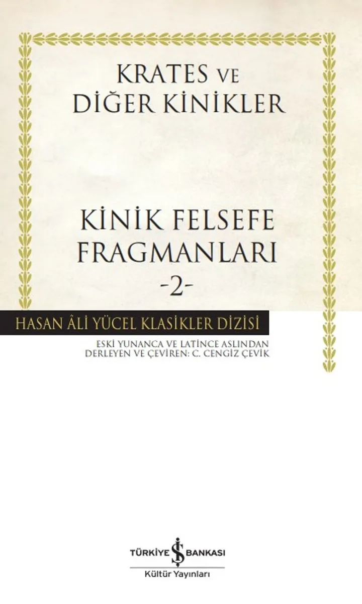 Kinik Felsefe Fragmanları 2 (Ciltli)