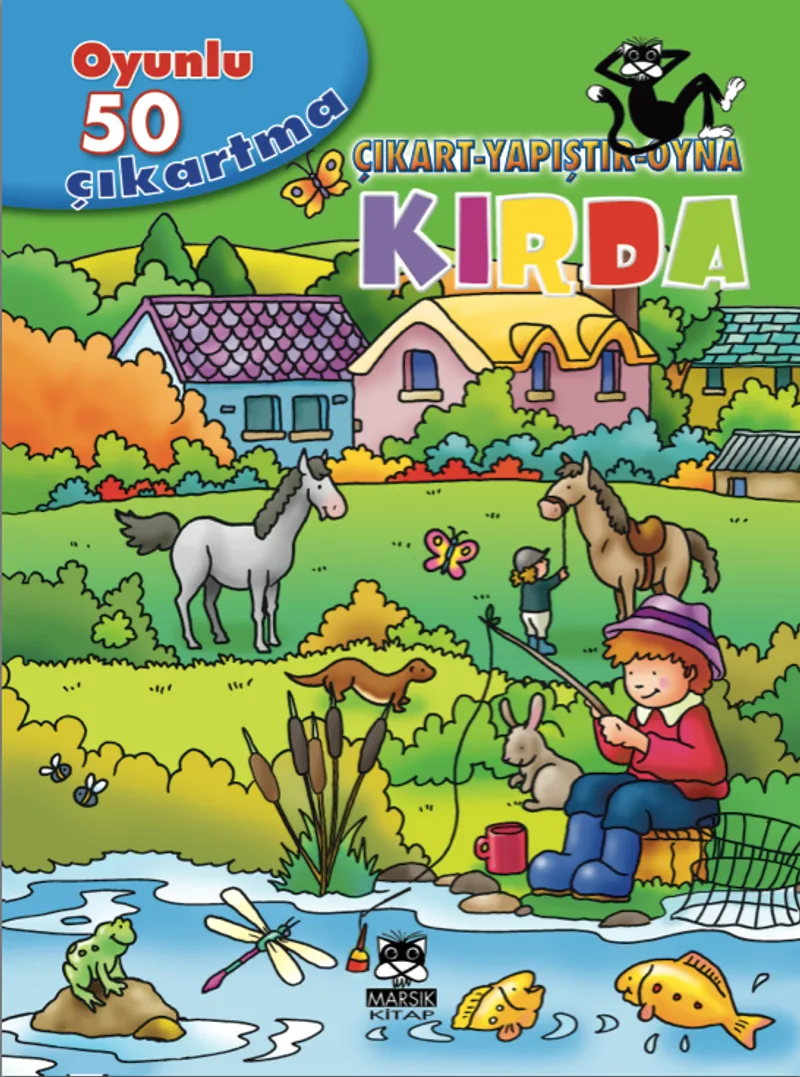 Kırda / Oyunlu 50 Çıkartma Dizisi