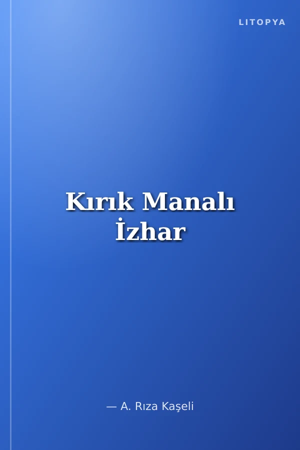 Kırık Manalı İzhar