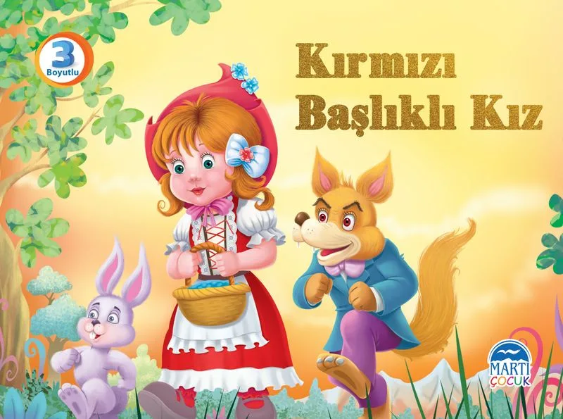Kırmızı Başlıklı Kız (3 Boyutlu)