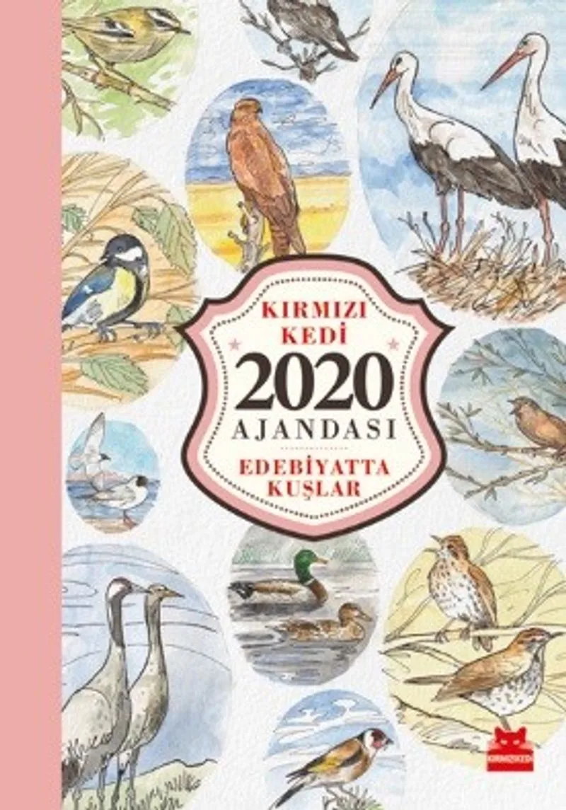 Kırmızı Kedi 2020 Ajandası Edebiyatta Kuşlar