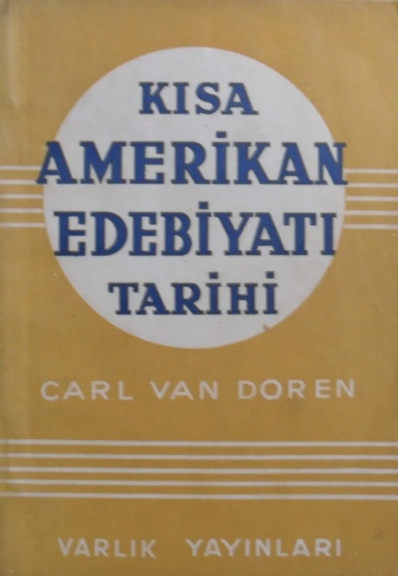 Kısa Amerikan Edebiyatı Tarihi / 13-Z-160