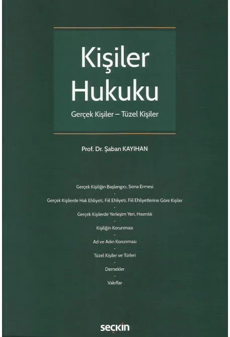 Kişiler Hukuku