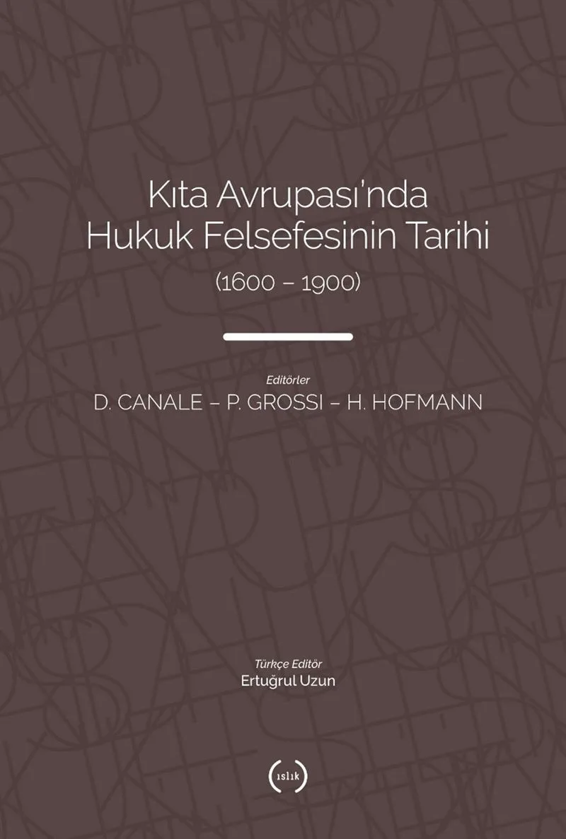 Kıta Avrupası'nda Hukuk Felsefesi'nin Tarihi (1600-1900)