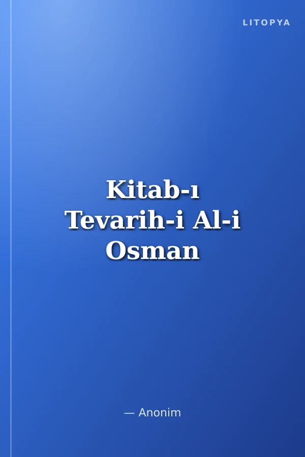 Kitab-ı Tevarih-i Al-i Osman