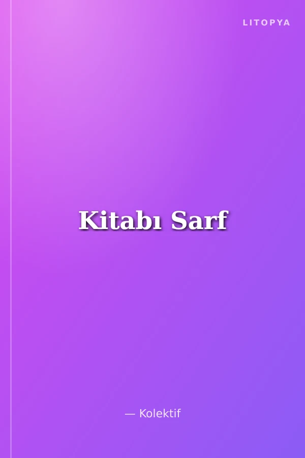 Kitabı Sarf