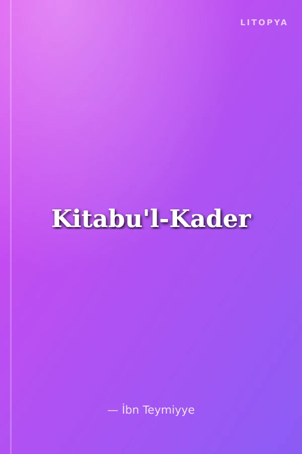 Kitabu'l-Kader