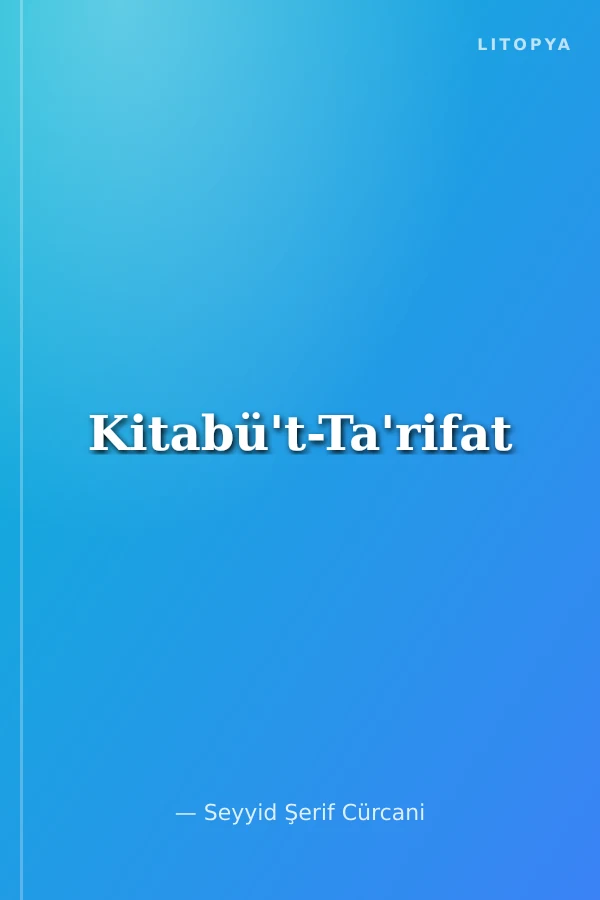Kitabü't-Ta'rifat