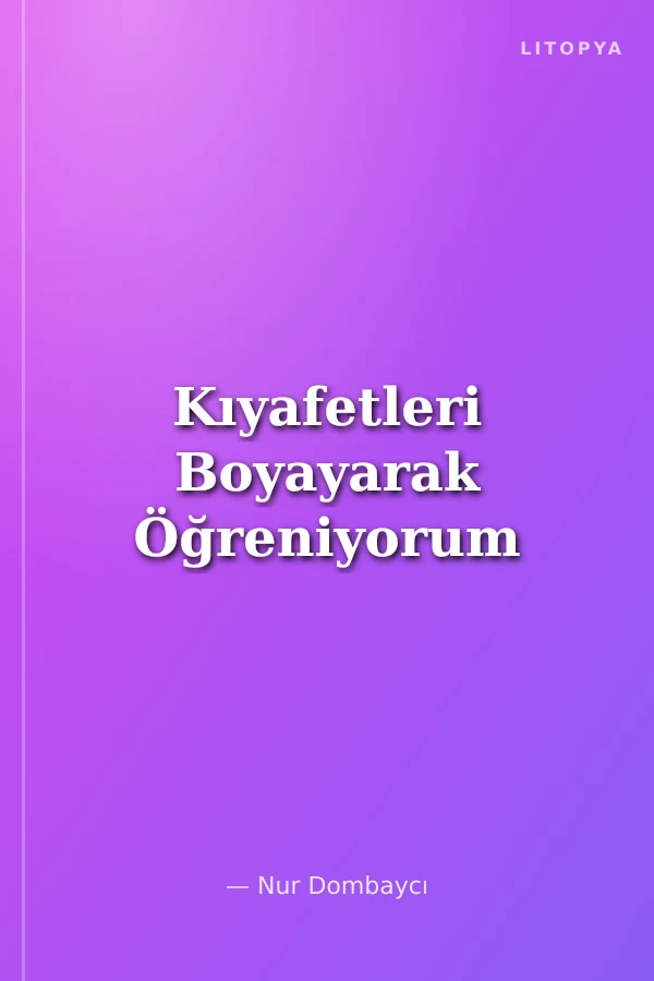 Kıyafetleri Boyayarak Öğreniyorum