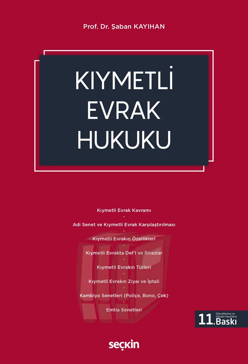 Kıymetli Evrak Hukuku
