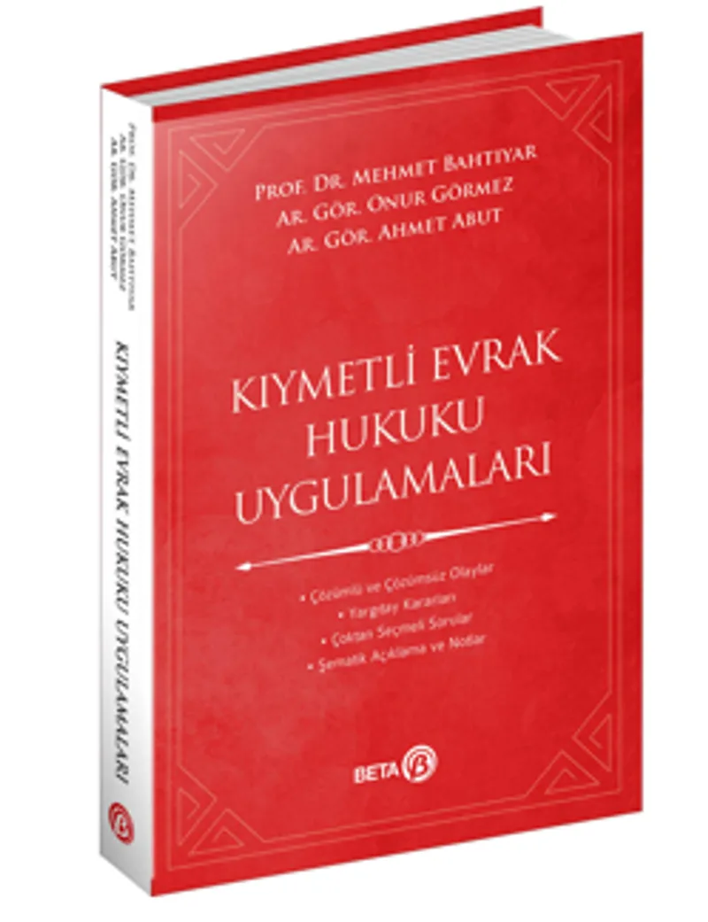 Kıymetli Evrak Hukuku Uygulamaları