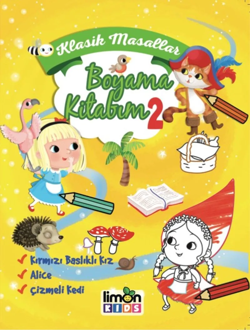 Klasik Masallar Boyama Kitabım 2