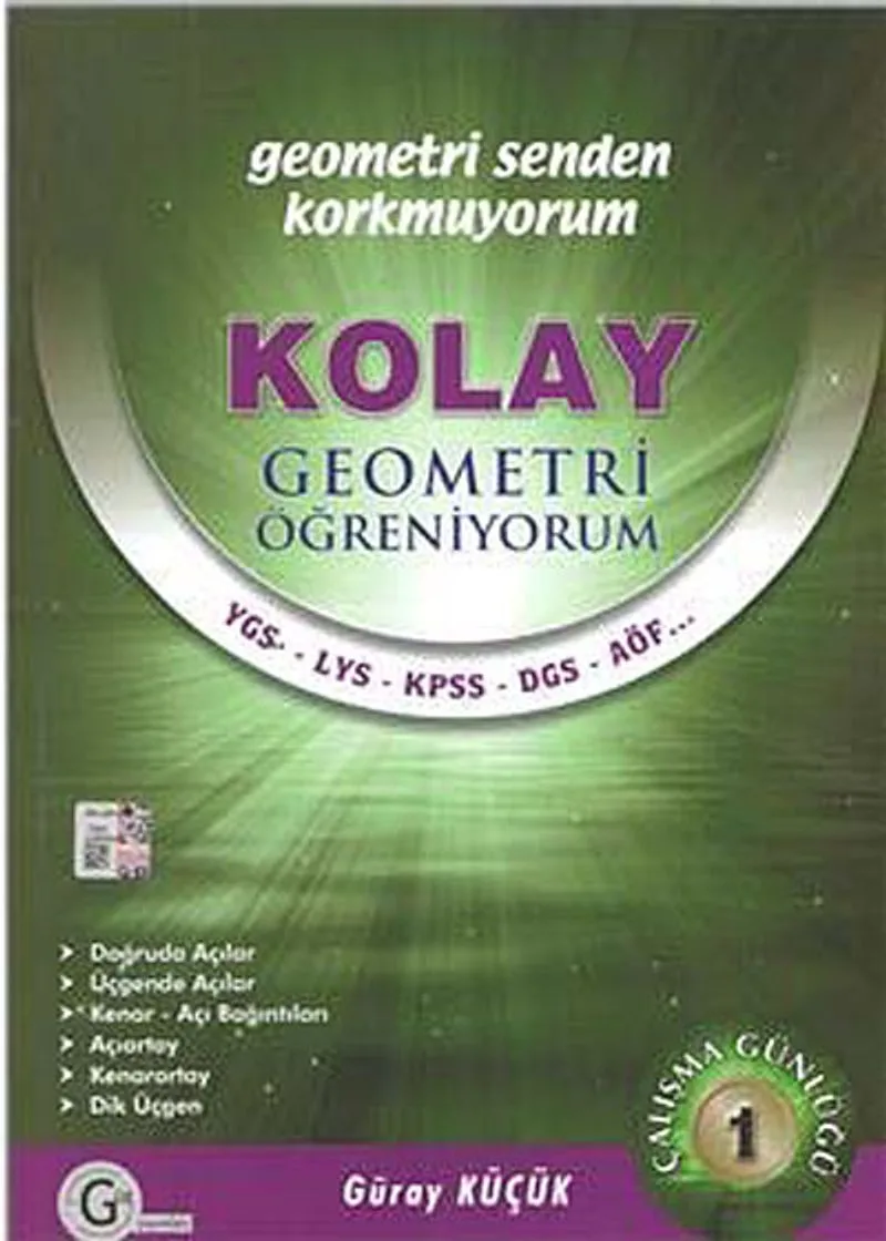 Kolay Geometri Öğreniyorum - Çalışma Günlüğü -1 / Geometri Senden Korkmuyorum