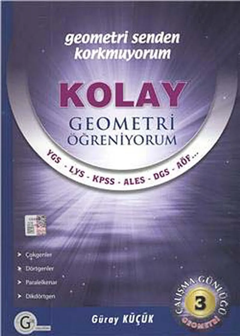 Kolay Geometri Öğreniyorum - Çalışma Günlüğü - 3 / Geometri Senden Korkmuyorum