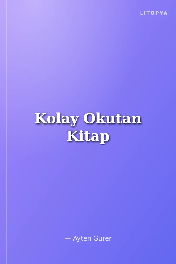 Kolay Okutan Kitap
