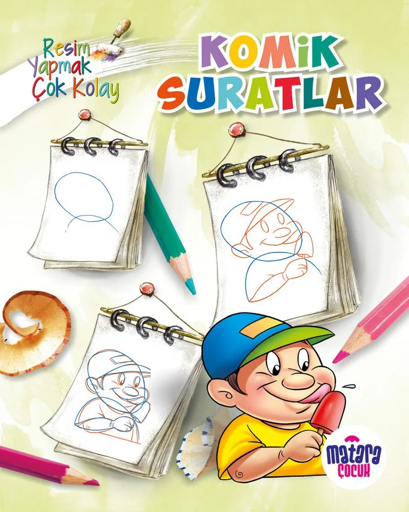Komik Suratlar (Resim Yapmak Çok Kolay)